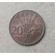 Чехословакия 20 Геллеров 1950 год