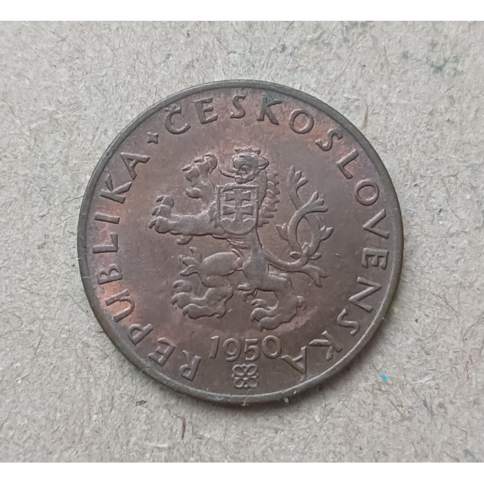 Чехословакия 20 Геллеров 1950 год
