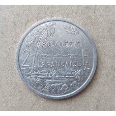 Французская Полинезия 2 Франка 2008 год