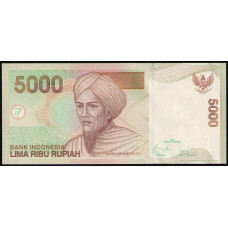 Индонезия 5000 Рупий 2009 год , UNC