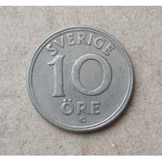 Швеция 10 Эре 1940 год