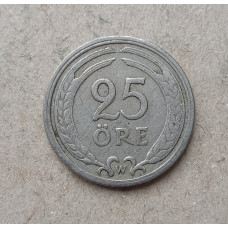 Швеция 25 Эре 1921 год