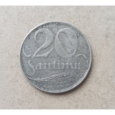 Латвия 20 Сантим 1922 год