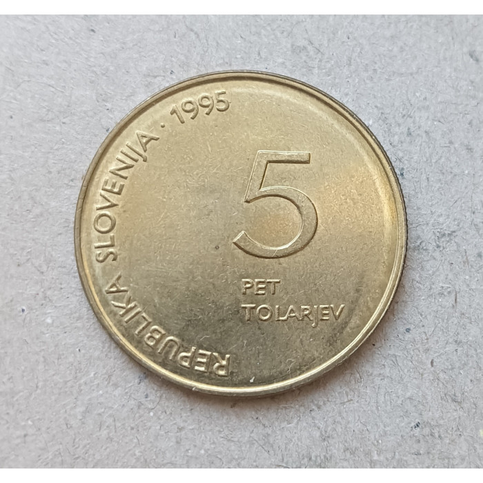 Словения 5 Толаров 1995 год , 50 лет победе над фашизмом