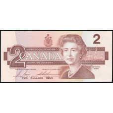 Канада 2 доллара 1986 год , UNC