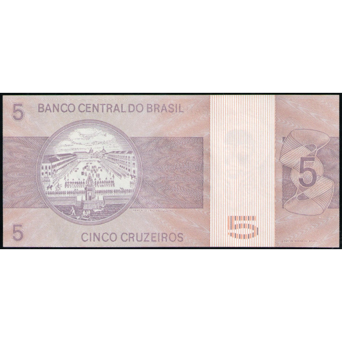 Бразилия 5 крузейро 1979 год , UNC Бразилия 5 крузейро 1979 год , UNC