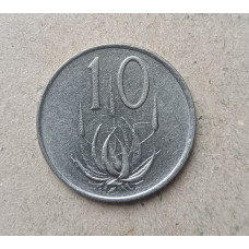 ЮАР 10 Центов 1988 год , Алоэ