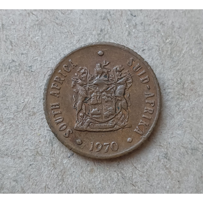 ЮАР 1/2 цента 1970 год , Воробей