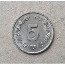 Эквадор 5 сентаво 1946 год