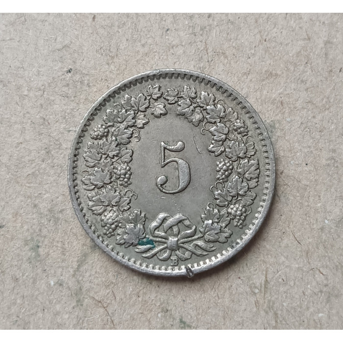 Швейцария 5 Раппенов 1952 год