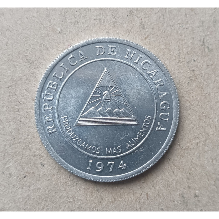 Никарагуа 5 сентаво 1974 год , ФАО
