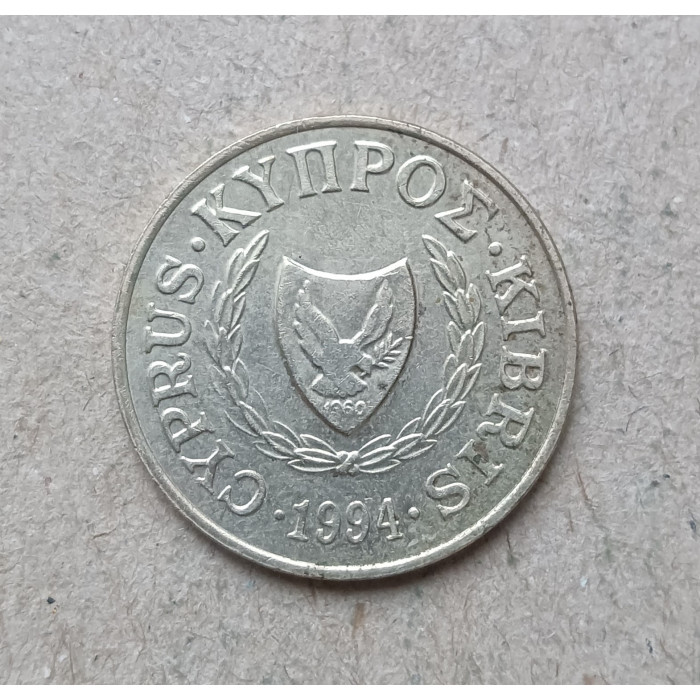 Кипр 2 Цента 1994 год , Стилизованные козы