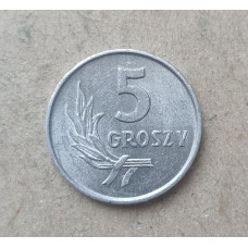 Польша 5 Грошей 1970 год