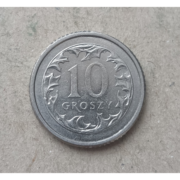 Польша 10 Грошей 1992 год
