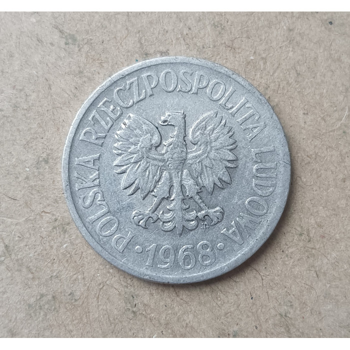 Польша 20 Грошей 1968 год