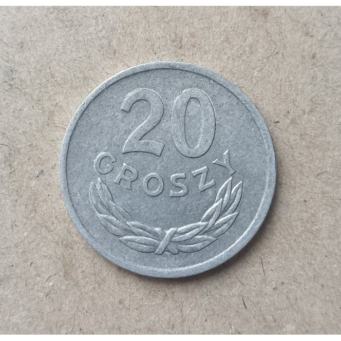 Польша 20 Грошей 1976 год