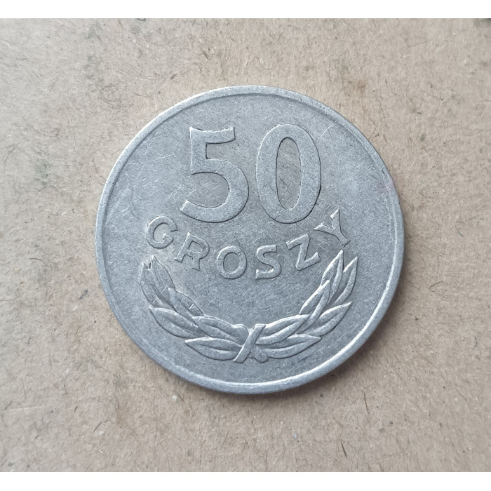 Польша 50 Грошей 1973 год