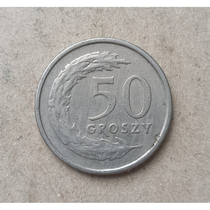 Польша 50 Грошей 1991 год