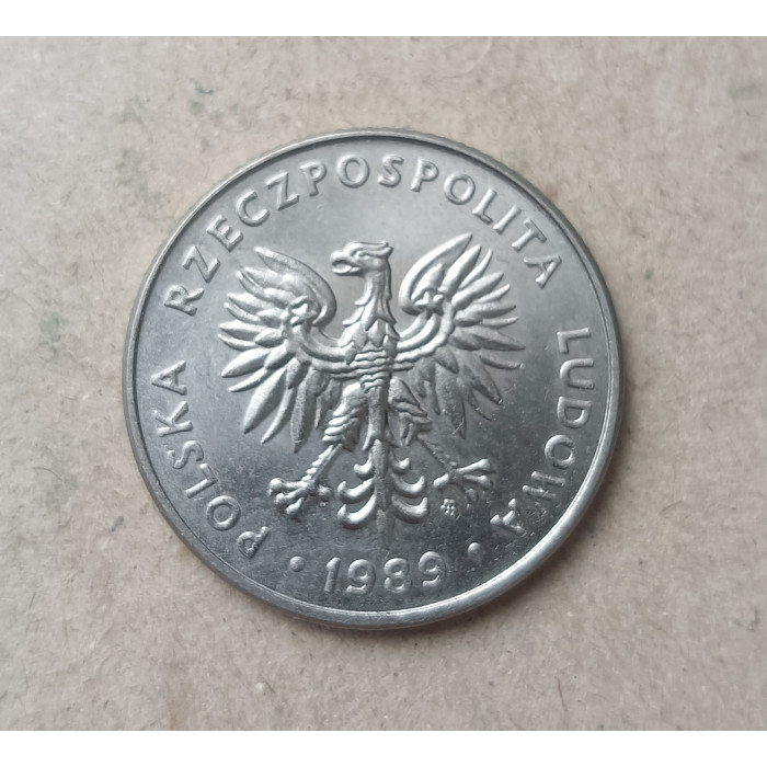 Польша 20 Злотых 1989 год