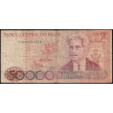 Бразилия 50000 крузейро 1985 год