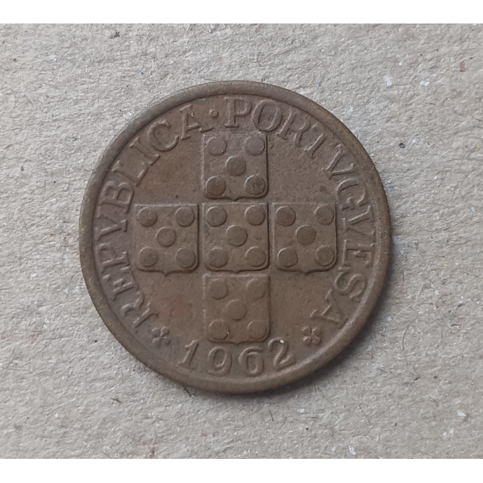 Португалия 10 Сентаво 1962 год