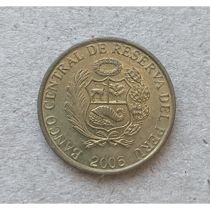 Перу 1 сентимо 2006 год