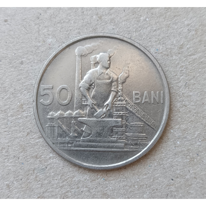 Румыния 50 Бани 1955 год
