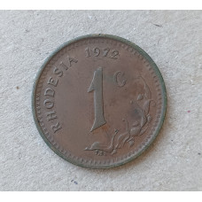 Родезия 1 Цент 1972 год