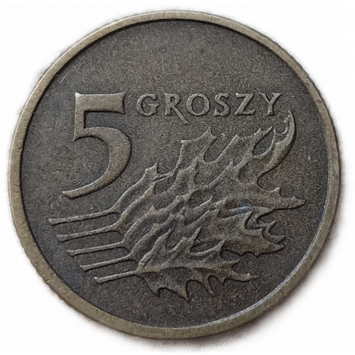 Польша 5 Грошей 2000 год