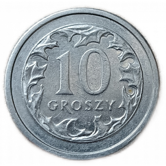 Польша 10 Грошей 2005 год