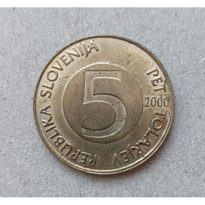 Словения 5 Толаров 2000 год , Ибекс , Альпийский козел