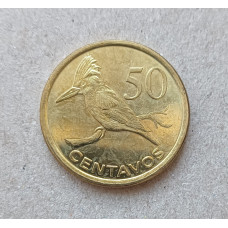 Мозамбик 50 Сентаво 2006 год , Пегий зимородок