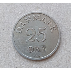 Дания 25 эре 1949 год
