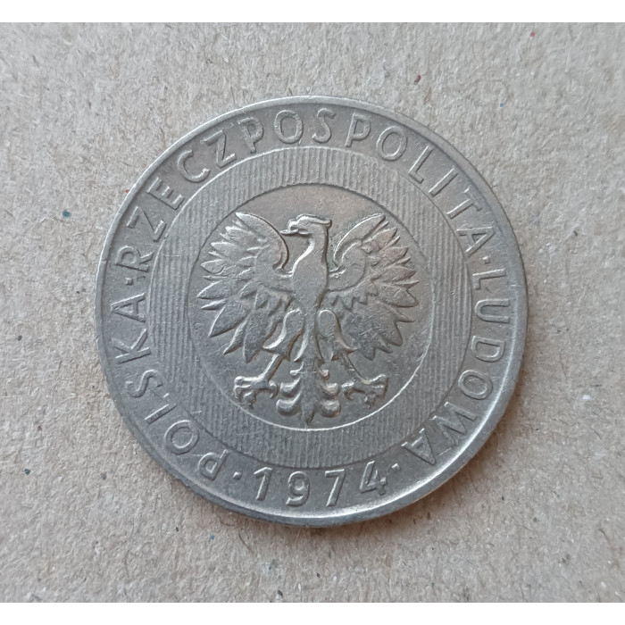 Польша 20 Злотых 1974 год