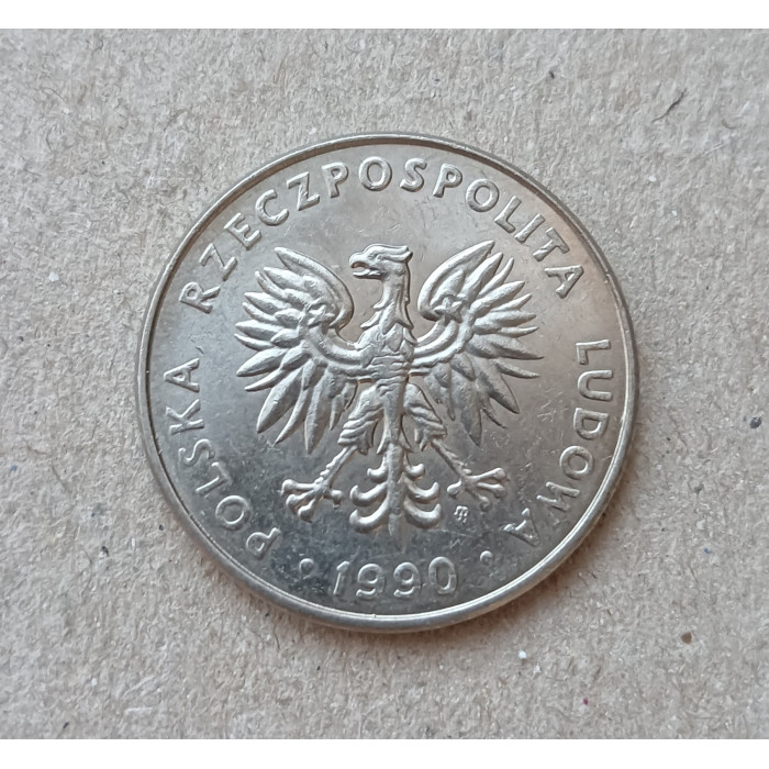 Польша 20 Злотых 1990 год