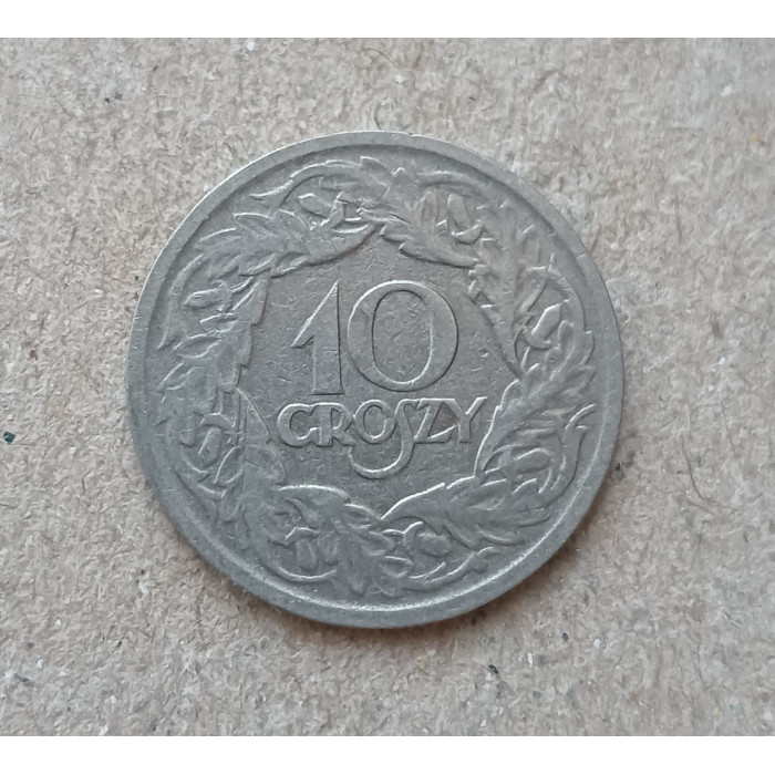Польша 10 Грошей 1923 год