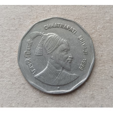 Индия 2 рупии 1999 год , Чхатрапати Шиваджи 
