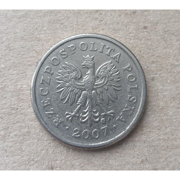 Польша 20 Грошей 2007 год Польша 20 Грошей 2007 год