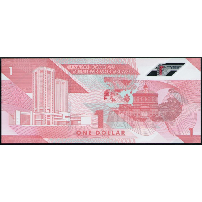 Тринидад и Тобаго 1 Доллар 2020 год , UNC, Алый ибис