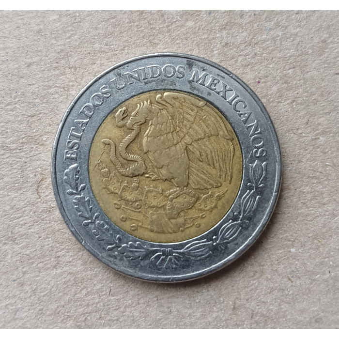 Мексика 2 Песо 2006 год , Биметалл