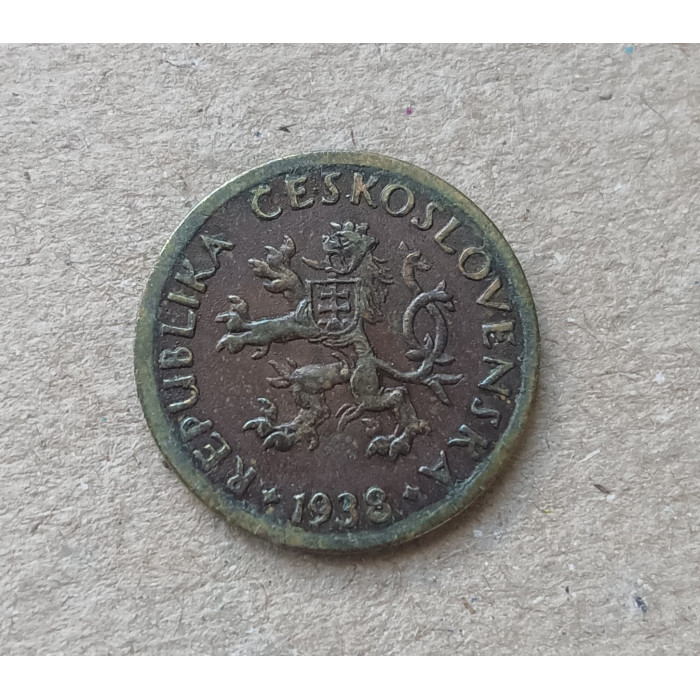 Чехословакия 5 Геллеров 1938 год , Мост Чехословакия 5 Геллеров 1938 год , Мост