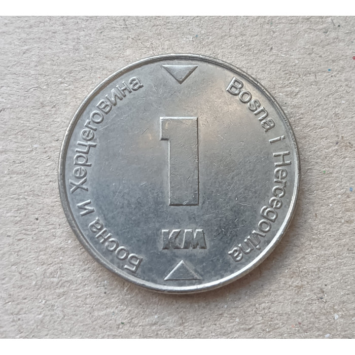 Босния и Герцеговина 1 Конвертируемая Марка 2002 год Босния и Герцеговина 1 Конвертируемая Марка 2002 год