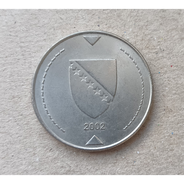 Босния и Герцеговина 1 Конвертируемая Марка 2002 год Босния и Герцеговина 1 Конвертируемая Марка 2002 год