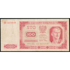 Польша 100 злотых 1948 год