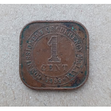 Малайя 1 Цент 1939 год , Король Георг 6