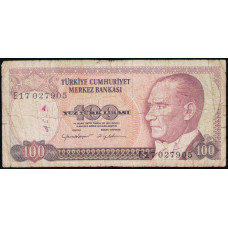 Турция 100 лир 1984 год