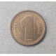 Югославия 1 Динар 1992 год