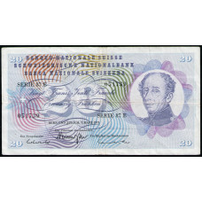 Швейцария 20 Франков 1973 год