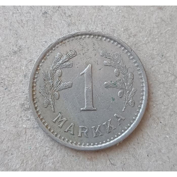 Финляндия 1 Маркa 1938 год