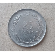 Турция 25 Куруш 1970 год